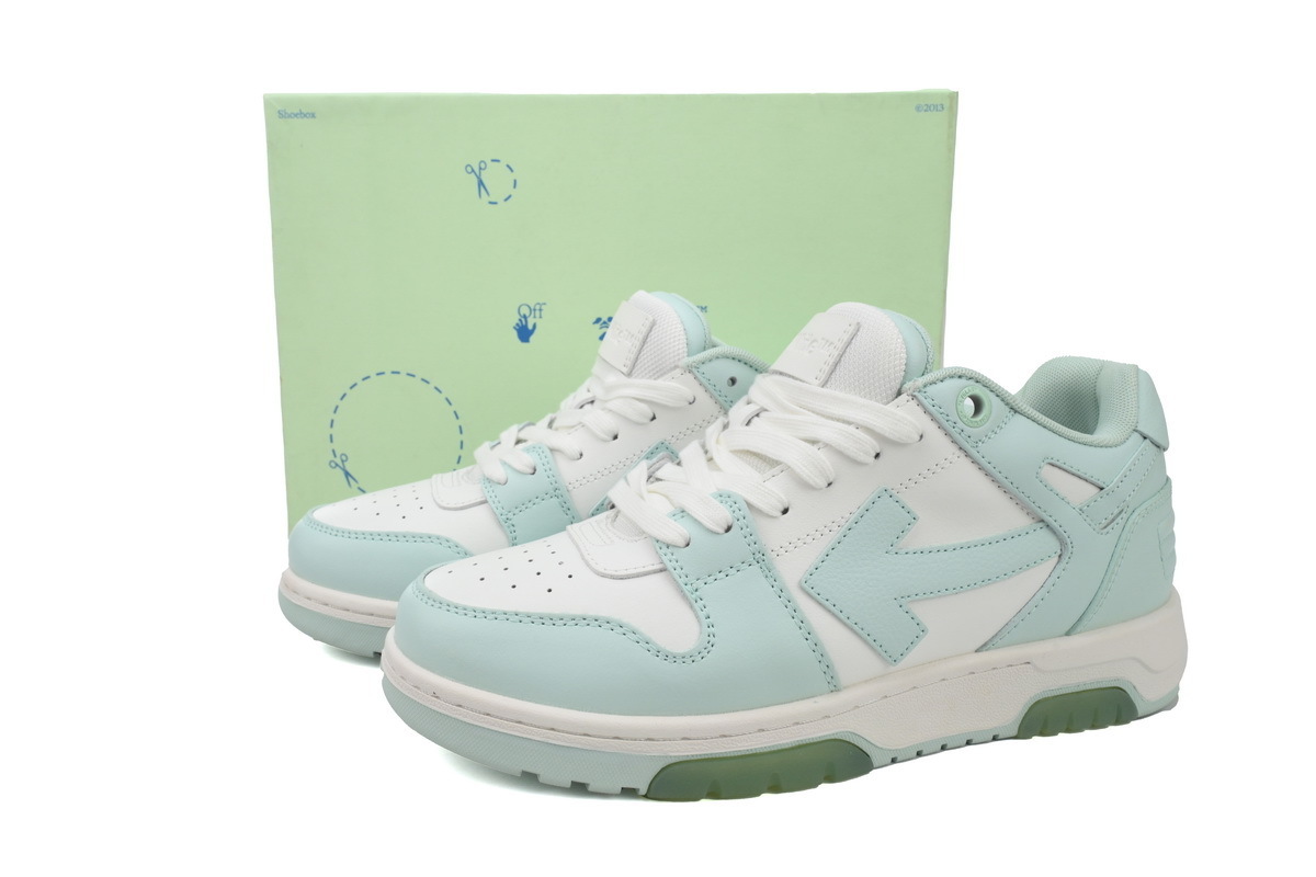 EM Sneakers Off-White Out Of Office Light Green White
