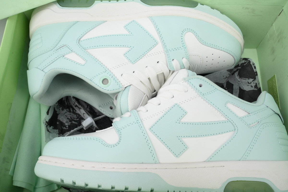 EM Sneakers Off-White Out Of Office Light Green White