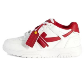 EM Sneakers OFF-WHITE Out of Office Red White Lunar New Year 2024