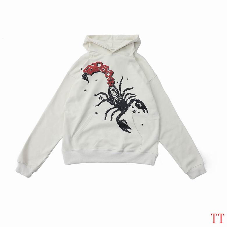 EM Sneakers Sp5der x Mariah The Scientist Scorpion Hoodie Cream