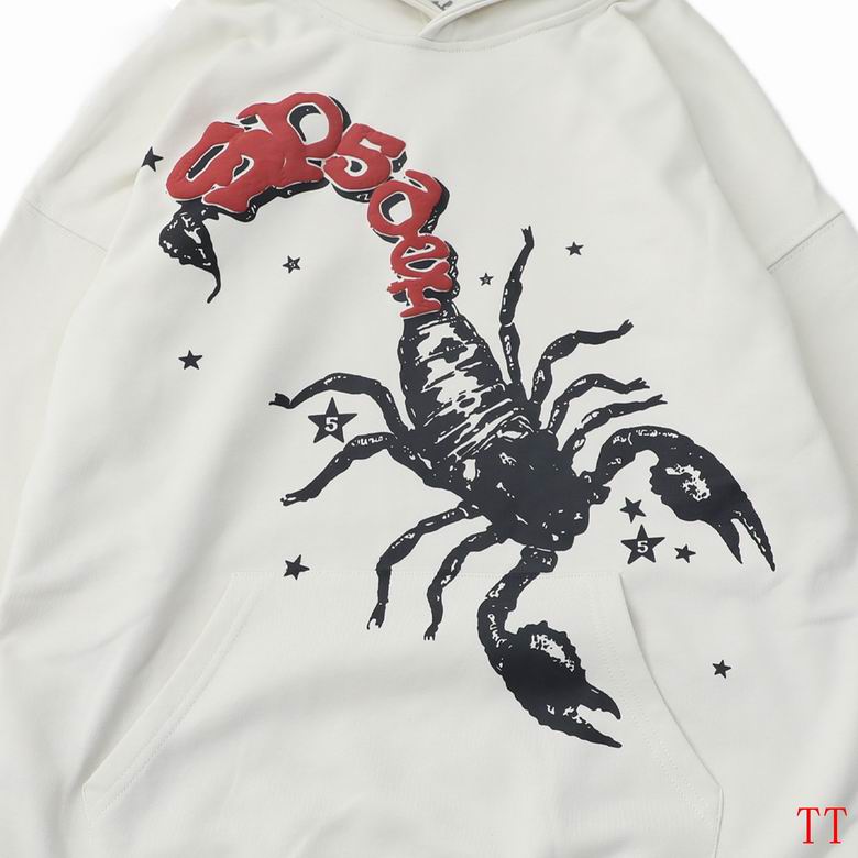 EM Sneakers Sp5der x Mariah The Scientist Scorpion Hoodie Cream
