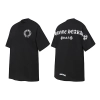 EM Sneakers Chrome Hearts Colorful Horseshoe Sanskrit Letters Printed T-shirt Black-2221
