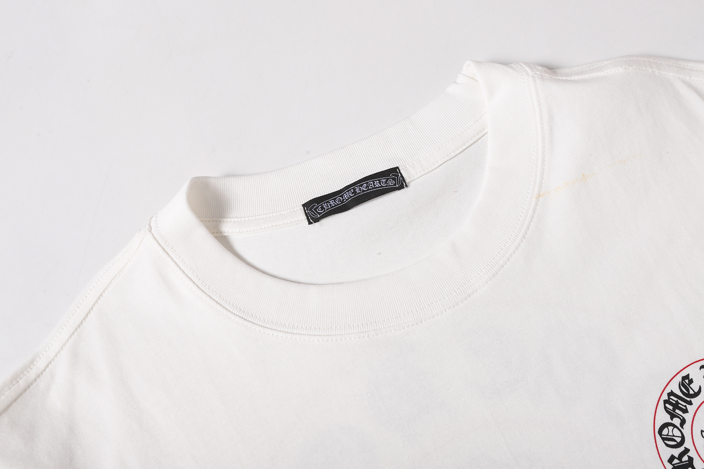 EM Sneakers Chrome Hearts T-Shirt-2257 White