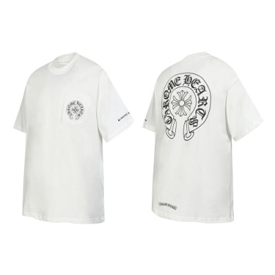 EM Sneakers Chrome Hearts T-Shirt -2104 White 01