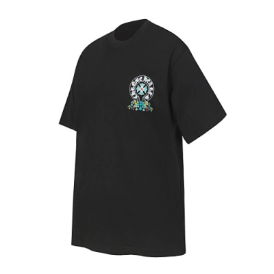 EM Sneakers Chrome Hearts T-Shirt -2224 Black 02