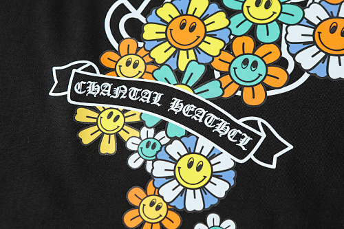 EM Sneakers Chrome Hearts T-Shirt -2225 Black