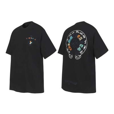 EM Sneakers Chrome Hearts T-Shirt -2227 Black 01