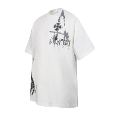 EM Sneakers Chrome Hearts T-Shirt -2234 White 02