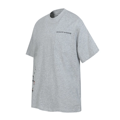 EM Sneakers Chrome Hearts T-Shirt -2236 Gray 02