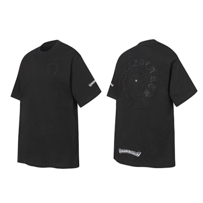 EM Sneakers Chrome Hearts T-Shirt -2239 Black 01