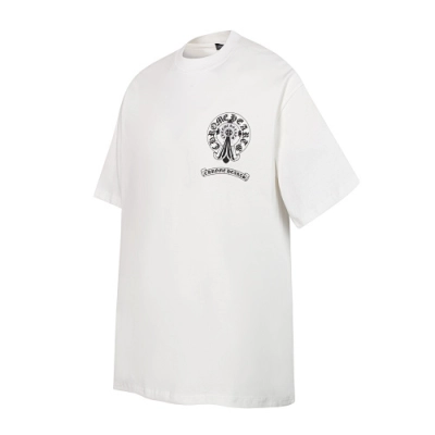 EM Sneakers Chrome Hearts T-Shirt -2256 White 02
