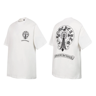 EM Sneakers Chrome Hearts T-Shirt -2256 White 01