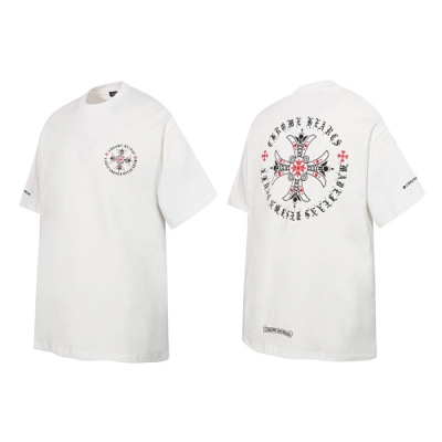 EM Sneakers Chrome Hearts T-Shirt -2258 White 01