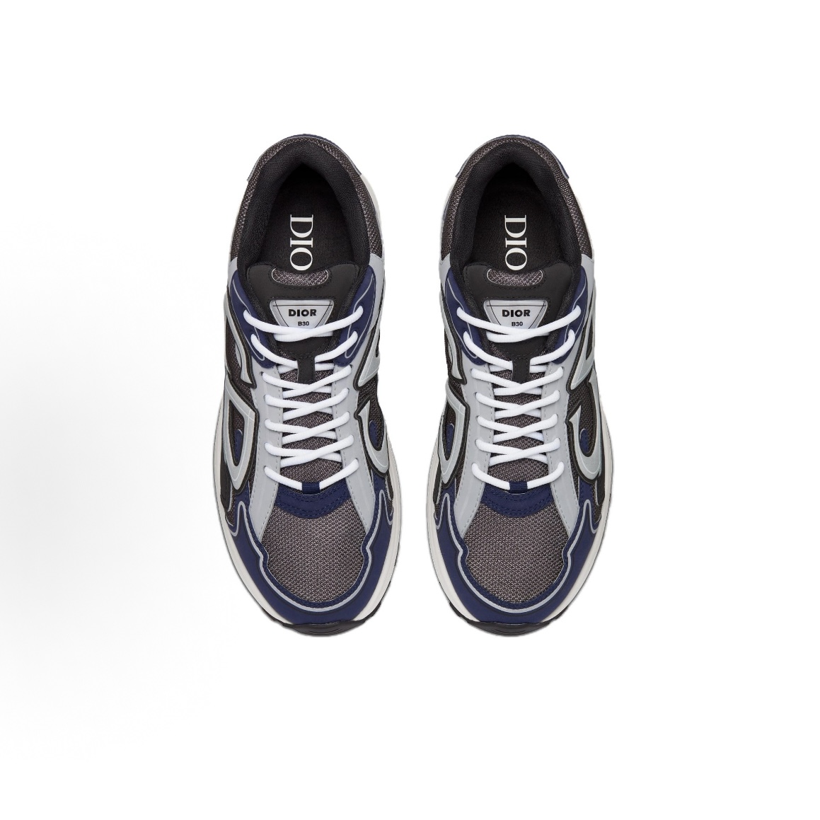 EM Sneakers Dior B30 Anthracite Grey Blue