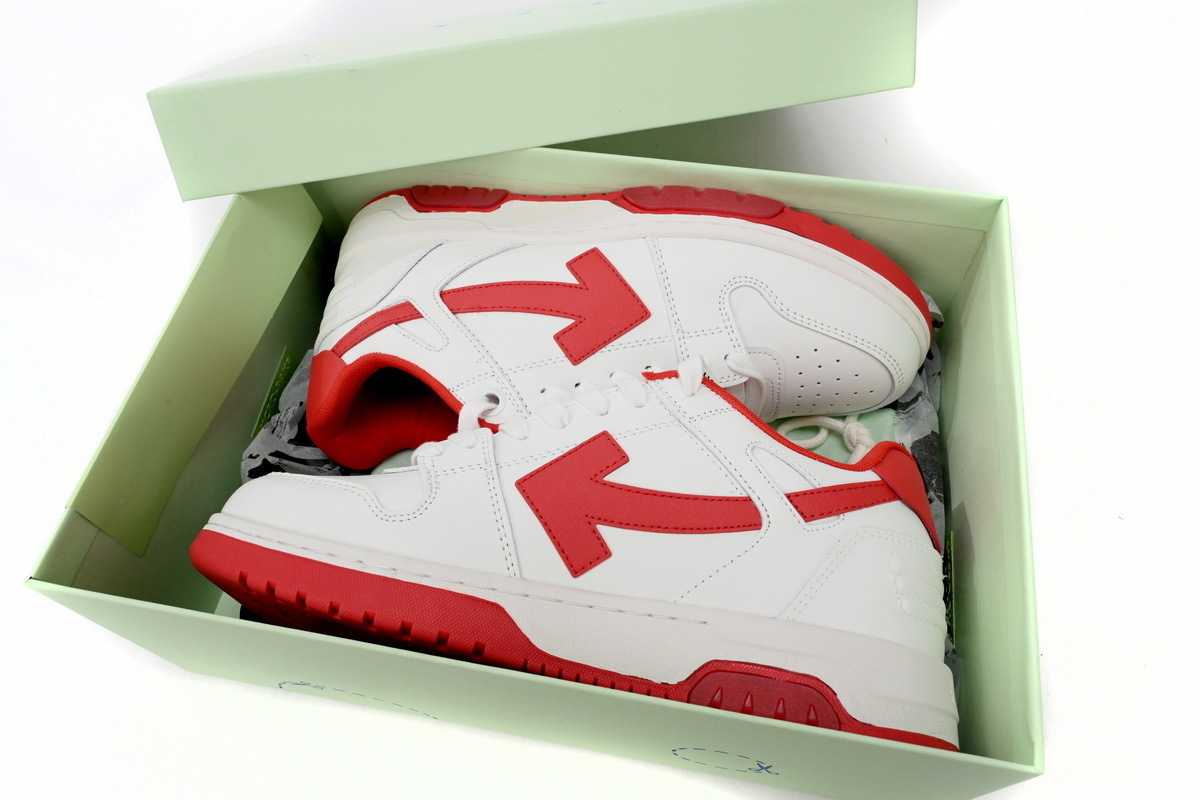 EM Sneakers OFF-WHITE Out Of Office White Red