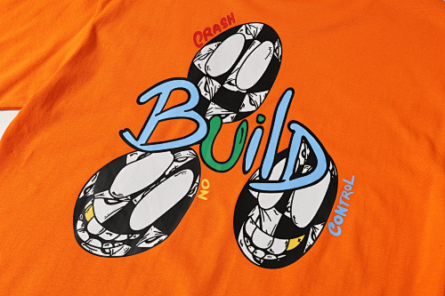 EM Sneakers Chrome Hearts T-Shirt -2217 Orange