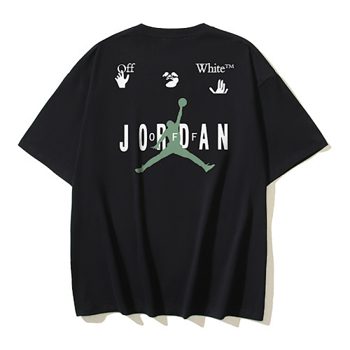 EM Sneakers Off-White T-shirt -166 Black /White