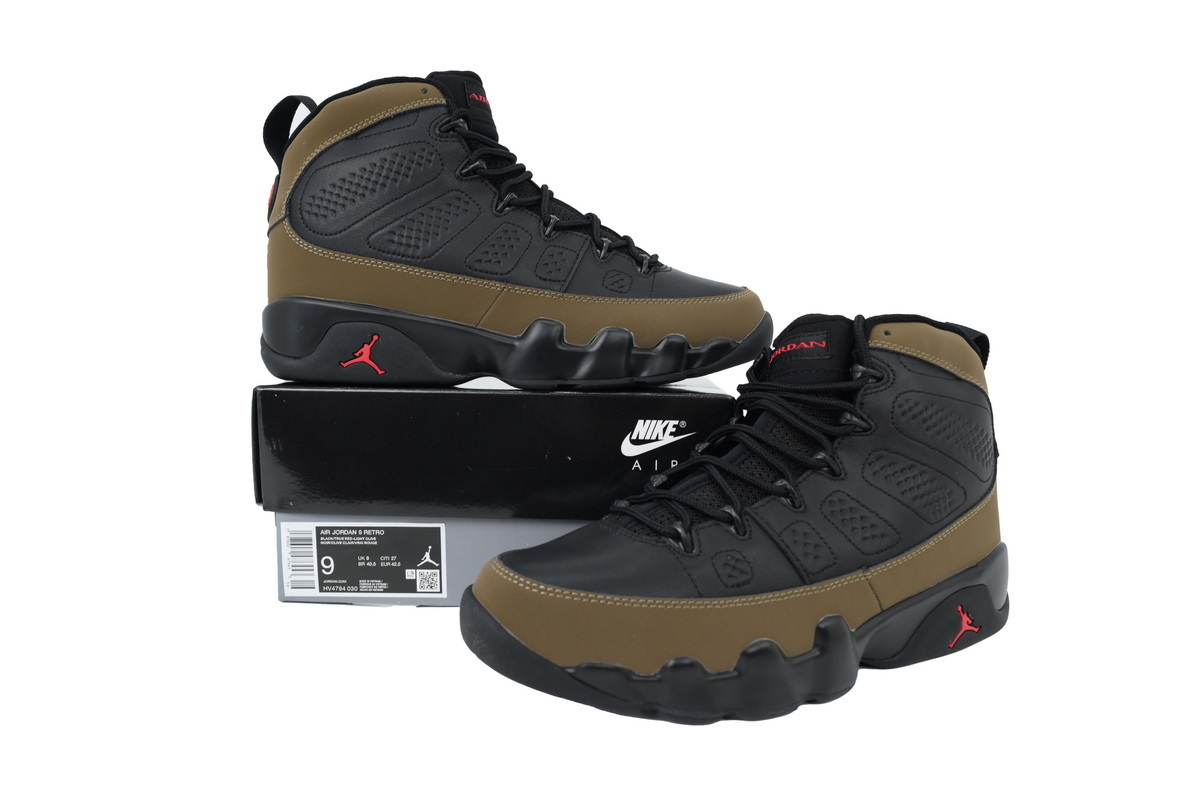 EM Sneakers Air Jordan 9 Retro Olive 2024