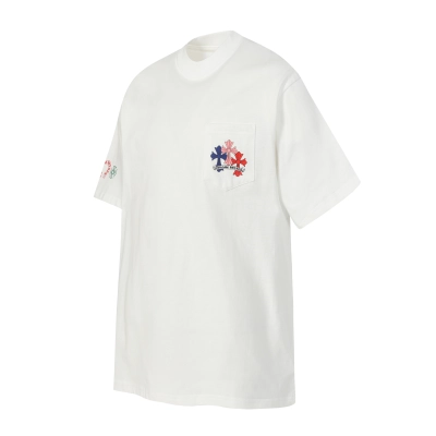 EM Sneakers Chrome Hearts T-Shirt -2203 White 01