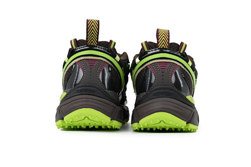 EM Sneakers OFF-WHITE Be Right Back Chocolate Brown Green