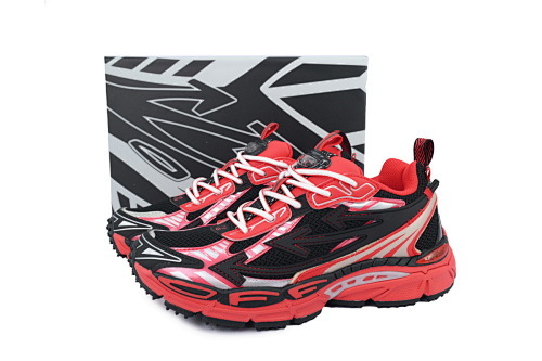 EM Sneakers OFF-WHITE Be Right Back Out Of Black Red