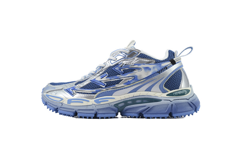 EM Sneakers OFF-WHITE Be Right Back Out Of Gradient Blue