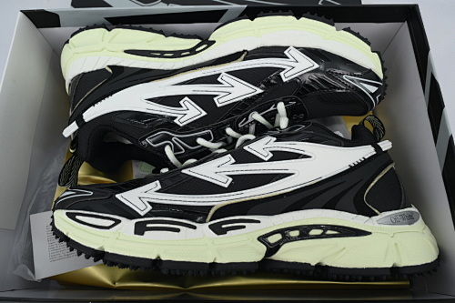 EM Sneakers OFF-WHITE Be Right Back Out Of Grass Green Black