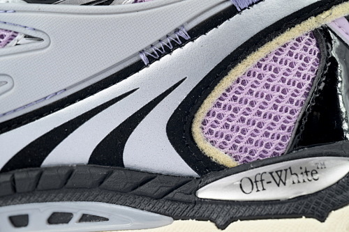 EM Sneakers OFF-WHITE Be Right Back Out Of Pink Purple