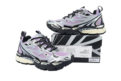 EM Sneakers OFF-WHITE Be Right Back Out Of Pink Purple