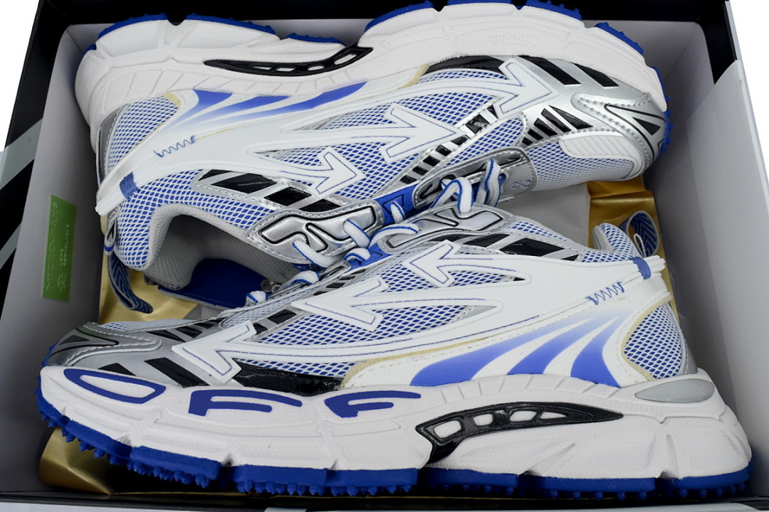 EM Sneakers OFF-WHITE Be Right Back Out Of White Blue