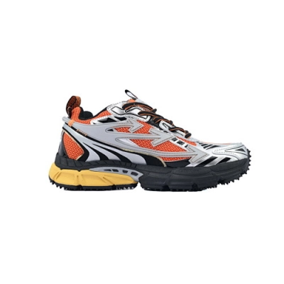 EM Sneakers OFF-WHITE Be Right Back Silver Orange 02