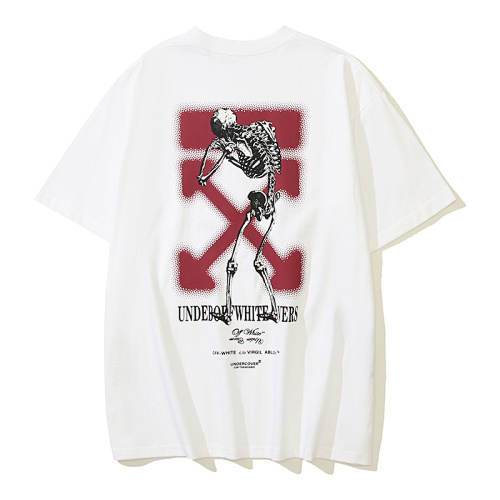 EM Sneakers Off-White T-shirt -102 Black /White