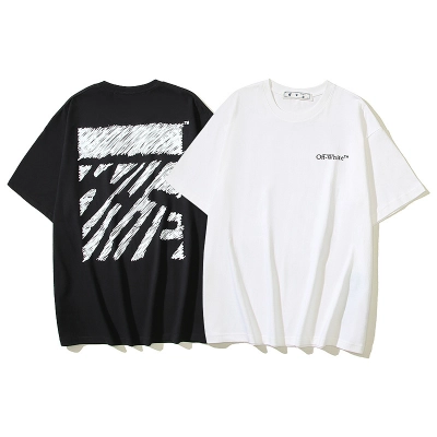 EM Sneakers Off-White T-shirt -109 Black /White 01
