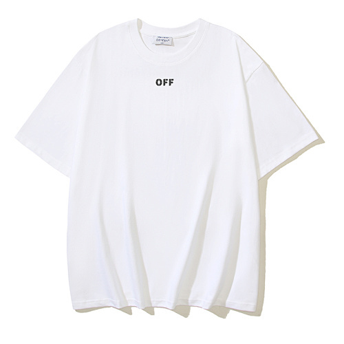 EM Sneakers Off-White T-shirt -158 Black /White /Blue /Red