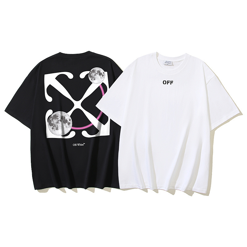 EM Sneakers Off-White T-shirt -160 Black /White