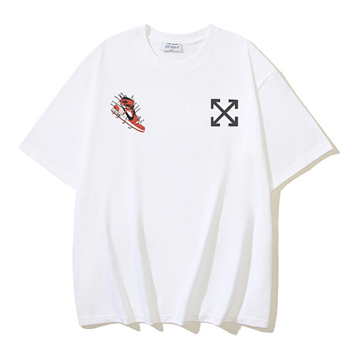 EM Sneakers Off-White T-shirt -162 Black /White