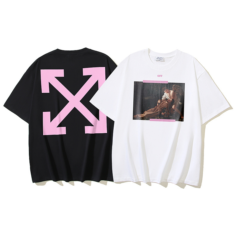 EM Sneakers Off-White T-shirt -164 Black /White