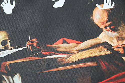 EM Sneakers Off-White T-shirt -161 Black /White