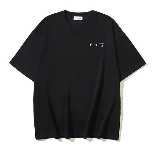 EM Sneakers Off-White T-shirt -161 Black /White