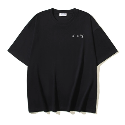 EM Sneakers Off-White T-shirt -161 Black /White 02