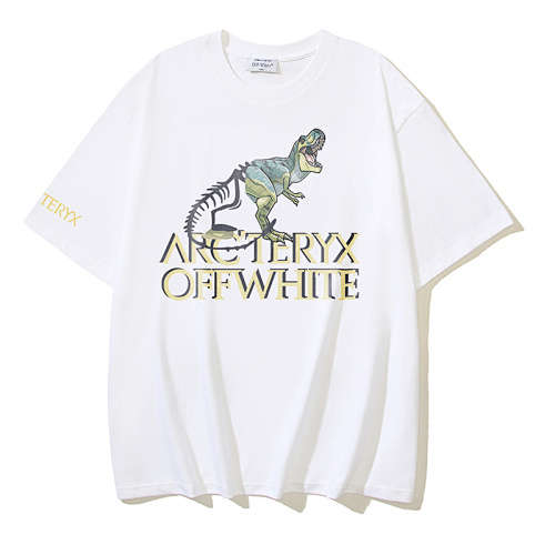 EM Sneakers Off-White T-shirt -163 Black /White