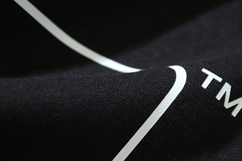 EM Sneakers OFF-WHITE Wavy Striped Print T-Shirt #171 Black /White