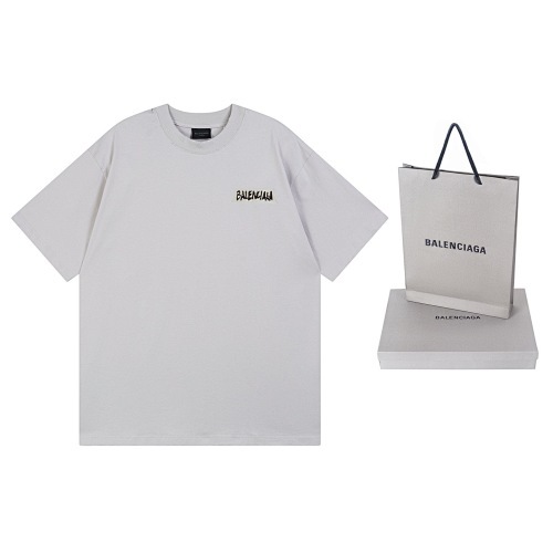 EM Sneakers Balenciaga Masking Tape Print T-Shirt White