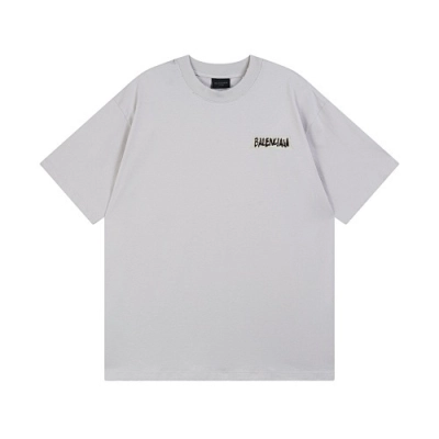 EM Sneakers Balenciaga Masking Tape Print T-Shirt White 01