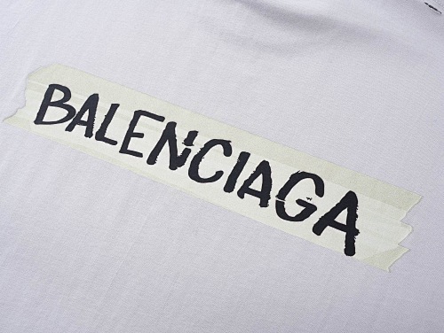 EM Sneakers Balenciaga Masking Tape Print T-Shirt White