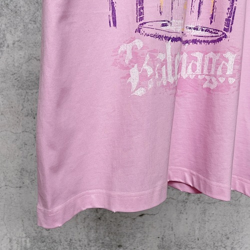 EM Sneakers Balenciaga Place Des Vosges Print T-Shirt Pink