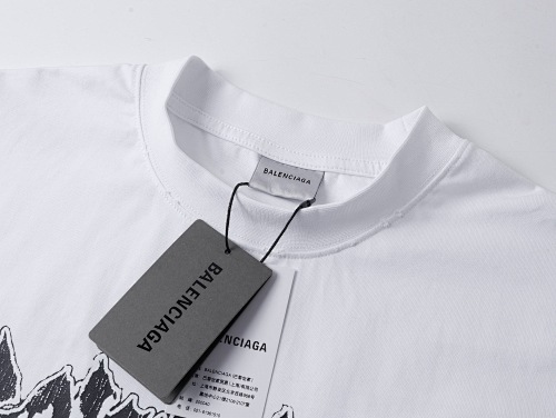 EM Sneakers Balenciaga Salon de Couture Printed T-Shirt Black /White