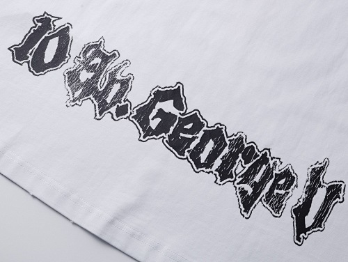 EM Sneakers Balenciaga Salon de Couture Printed T-Shirt Black /White