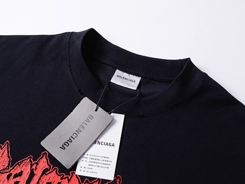 EM Sneakers Balenciaga Salon de Couture Printed T-Shirt Black /White