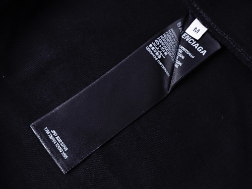 EM Sneakers Balenciaga Salon de Couture Printed T-Shirt Black /White